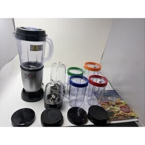 Magic Bullet Blender MB1001b Base Blender Mugs Never Used